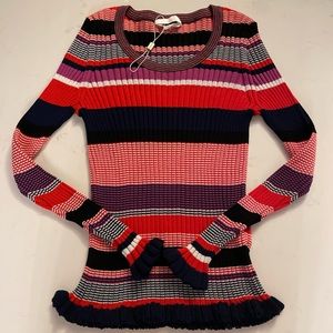 Long sleeve top with stripes BOSS NWOT